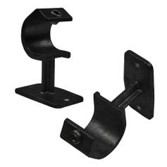 Doos Leuningdrager met inleg - zwart-B / 26,9 mm (60 stuks)